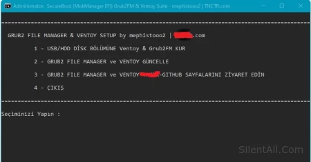 Ventoy & Grub2fm Multiboot (HERKESE AÇIK)