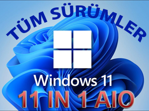 Windows 11 | Tüm Sürümler | x64 | TR | TPM Fix | VIP