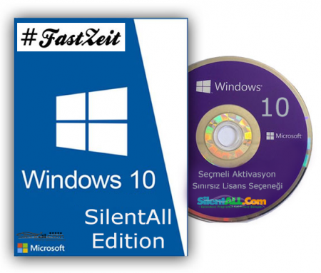 Windows 10 Versiyon 21H2 SilentAll Edition x86 - x64 (14 Ağustos 2022) Uefi Esd | VİP cover png