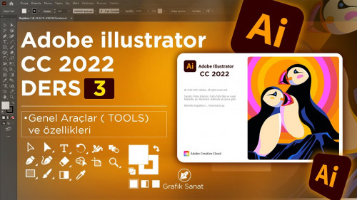 Adobe İllustrator CC 2022 DERSLERİ | Anlatım | Herkese Açık cover png