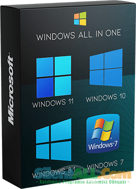 Windows 7-8-10-11 | 7in1  x86 - x64 | All İn One Edition | Uefi Esd | Herkese Açık | Linkler Yenilendi cover png